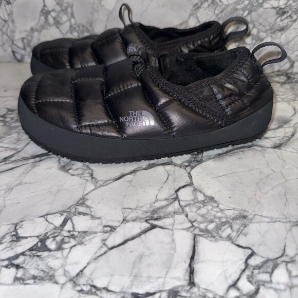 North Face Kids 3y Thermoball Slippers Black - Picture 1 of 4